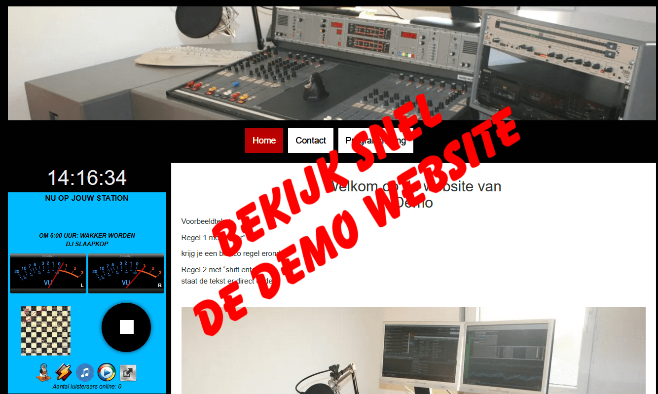 internet radio maken